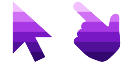 Cursor preview: Violet Band - 12 - cute-cursor.com