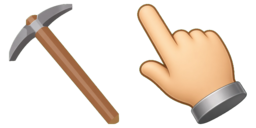 Cursor preview: Steel Pick - 8 - cute-cursor.com