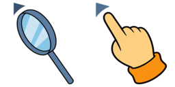 Cursor preview: Sky Lens - 3 - cute-cursor.com