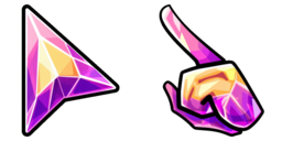 Cursor preview: Facet Crystal - 14 - cute-cursor.com
