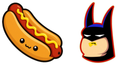 Cursor preview: Mustard Bun Buddy - 49 - cute-cursor.com