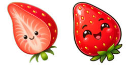 Cursor preview: Giggle Berry - 56 - cute-cursor.com