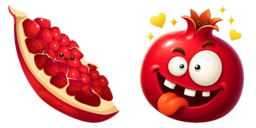 Cursor preview: Dizzy Ruby Aril - 16 - cute-cursor.com