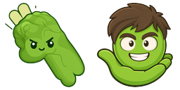Cursor preview: Jade Smash Buddy - 1 - cute-cursor.com