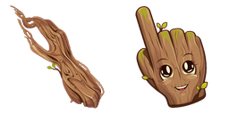 Cursor preview: Timber Sprout Cute - 1 - cute-cursor.com