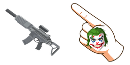 Cursor preview: Joker Buddy - 1 - cute-cursor.com