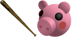 Cursor preview: Piggy Player - 59 - cute-cursor.com