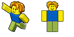 Cursor preview: Cute Roblox Bacon Hair - 25 - cute-cursor.com