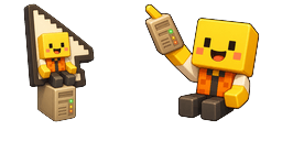 Cursor preview: Cute Minecraft Server - 1 - cute-cursor.com