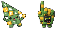Cursor preview: Gamedle - 1 - cute-cursor.com