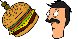 Cursor preview: Ocean Avenue Diner - 1 - cute-cursor.com