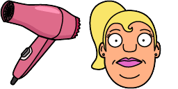 Pratinjau kursor: Bob Burger Icon - 25 - cute-cursor.com