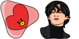 Cursor preview: V's Heartbeat Cursor Pack - 1 - cute-cursor.com
