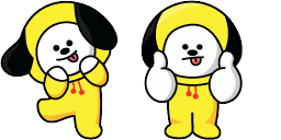Cursor preview: BTS Custom Chimmy Cursor Pack - 1 - cute-cursor.com
