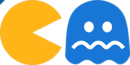 Cursor preview: Pac-Man Theme - 1 - cute-cursor.com