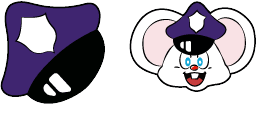 Cursor preview: Mappy - 1 - cute-cursor.com