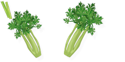 Cursor preview: Cute Celery Cursor Pack - 1 - cute-cursor.com