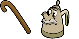 Cursor preview: Cute Cursor Pack - Cuphead's Elder Kettle - 1 - cute-cursor.com
