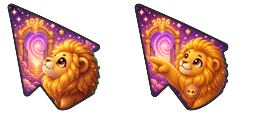 Cursor preview: Meme Cute Lions Gate Portal 2026 - 1 - cute-cursor.com
