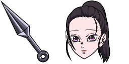 Cursor preview: Hinatsuru Kunai - 1 - cute-cursor.com
