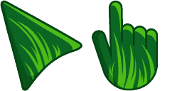 Cursor preview: Cute Cursor - Tranquil Forest Green - 58 - cute-cursor.com