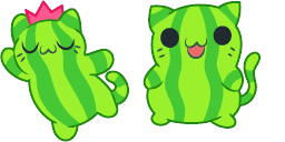 Cursor preview: Cute Cursor KleptoCat Pack - 38 - cute-cursor.com