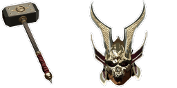 Cursor preview: Mortal Kombat Shao Kahn - 52 - cute-cursor.com