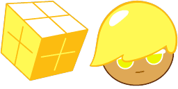 Cursor preview: Electric Eclair Cookie - 48 - cute-cursor.com