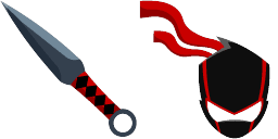 Cursor preview: Ninja Mask - 65 - cute-cursor.com