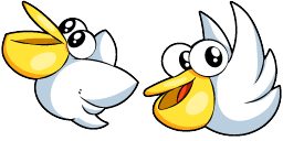 Cursor preview: Kirby Curious - 65 - cute-cursor.com