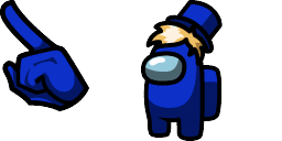 Cursor preview: Rookie Club Penguin Crewmate - 65 - cute-cursor.com