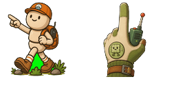 Cursor preview: Big Walk Game - 65 - cute-cursor.com