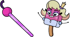 Cursor preview: Mrs. Regina Ice Pop - 65 - cute-cursor.com