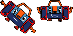 Cursor preview: PaRappa the Rapper Custom Cursor Pack - 66 - cute-cursor.com