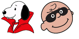 Cursor preview: Halloween Snoopy & Charlie Cursor - 17 - cute-cursor.com