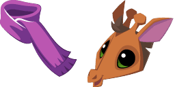 Cursor preview: Safari Giraffe - 66 - cute-cursor.com