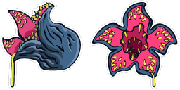 Cursor preview: Upside Down Retro - 64 - cute-cursor.com