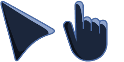 Cursor preview: Oxford Blue - 64 - cute-cursor.com