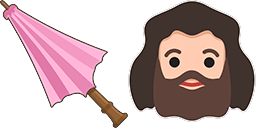 Cursor preview: Hagrid Umbrella - 54 - cute-cursor.com