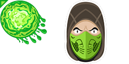 Cursor preview: Cute Reptile - 66 - cute-cursor.com