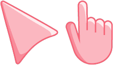 Cursor preview: Harmony Pink - 66 - cute-cursor.com
