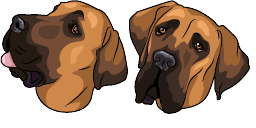Cursor preview: Great Dane - 66 - cute-cursor.com