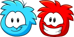 Cursor preview: Club Penguin Puffles - 66 - cute-cursor.com