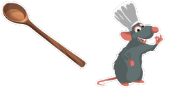 Cursor preview: Remy Ratatouille - 66 - cute-cursor.com