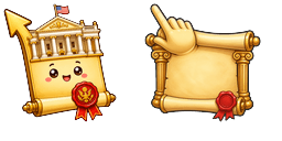 Cursor preview: Meme Cute Congress White House Ballroom Approved - 66 - cute-cursor.com