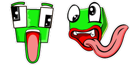 Cursor preview: Gaming Creator Mix - 66 - cute-cursor.com