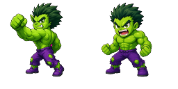 Cursor preview: Bright Green Smash Cursor - 1 - cute-cursor.com