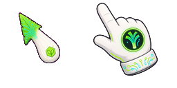 Cursor preview: Cyber Leek Cursor - 1 - cute-cursor.com