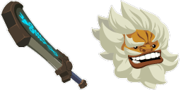 Cursor preview: Daruk Boulder Breaker - 66 - cute-cursor.com