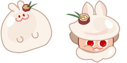 Cursor preview: Custom Cursor Cookie Run - Moon Rabbit - 66 - cute-cursor.com